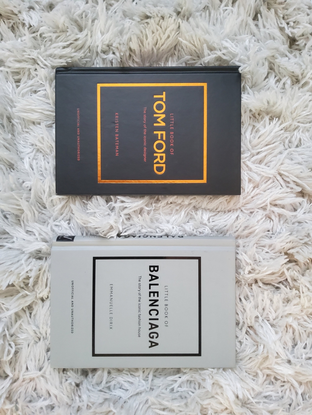 Little Book Of Balenciaga And Tom Ford Hardcover Book